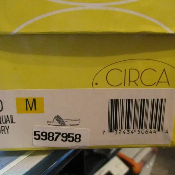 CIRCA Ivory Braided Platform Sandals 10 - Picture 10 of 10